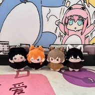 Cute Bungo Stray Dogs Plush Keychain Set Characters Dazai Chuuya Atsushi Akutagawa Cm