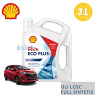 SHELL HELIX ECO PLUS 0W20 [3L] SYNTHETIC OLI MOBIL BENSIN UKURAN GALON OLI MOBIL SHELL