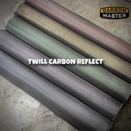 Carbon Fiber Twill Reflect
