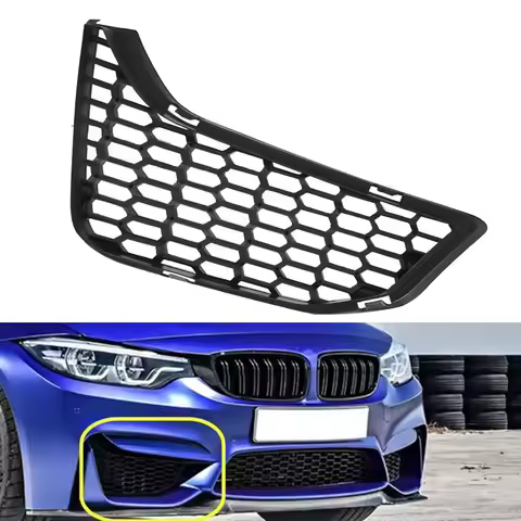 51118054301 Front Bumper Lower Grille Fog Light Grill Cover Left/Right for M3 M4 F80 F80N F82 F83 LC