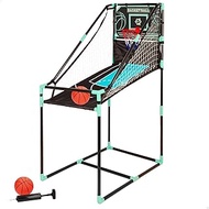 COLORBABY CB Games 47999 Basketball Hoop with Electronic Marking, Metal Frame, 64 x 100 x 150 cm, Re