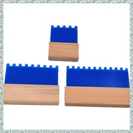 [h5bl3j6wj.ph] Home Accessories 3 Scraper Wall Design Tool Set 3 Pieces Fashionable Art Concrete and