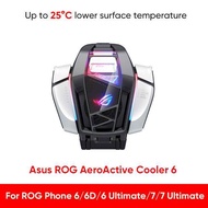 ✹ Original Asus AeroActive Cooler 6 rog phone 6/6D Funcooler with Fan Holder rog phone 5s/5 cooler rog Phone Expansion Acces