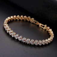 Goddess Accessories-Bracelet silver plated diamond creative silver plated diamond