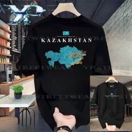 【MY】✅Stok Bersedia COD Vint T-SHIRT SOUVENIR/ BY KAZAKHSTAN ALMATY - PREMIUM QUALITY