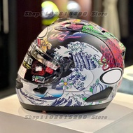 ZFEIO หมวกคลุมเต็มหน้า RX7X หมวกกันน็อคแบนสีดำแบบตะวันออก RX-7X RX-7X Corsair-X RX-7V ขนาด Casco M-X