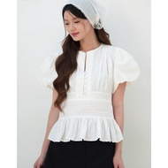 Puff Sleeves Top - Atwell Apparel