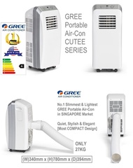 Portable Aircon [CUTEE] OnSale!!! Max up to 10000BTU!!! No water !!! No Ice needed !!!