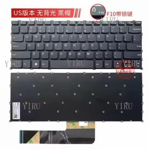L+ US black Keyboard For LENOVO IdeaPad 3-14ADA6 3-14ALC6 3-14ITL6 Non-BACKLIT