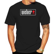 DIY Shop Customized Tee Weber Grill Logo Mens Black Tshirt Mens Printed Men's Wear