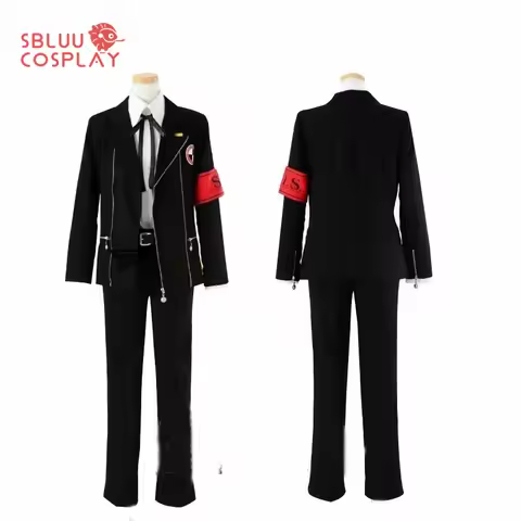 SBluuCosplay Game P3 Makoto Yuki Minato Arisato Cosplay Junpei Iori Man School Uniform Cosplay Costu