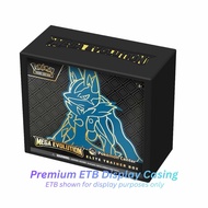 Dust-Proof Premium Custom Fit Magnectic 3D printed Pokemon Mega Evolution ETB Protector Display Case