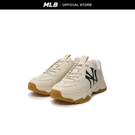 MLB รองเท้าผ้าใบ Unisex Bigball Chunky Window Saffiano รุ่น 3ASHBWS4N 50CRS - สีครีม