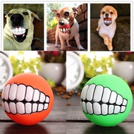 1pc Rubber Dog Toys Squeaky Cleaning Tooth Dog Chew Toy Small Puppy Toys Ball Bite Resistant Pet Sup