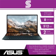 Asus Laptop ZenBook Duo UX482E-AKA264TS /Intel Core i5-1135G7 2.40~4.20GHz/8GB OB/512GB SSD/14.0"FHD