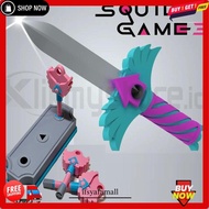 SQUID Game 3 Keys And Knives Cosplay Toys Key Sword Accessories Traditional Korea Korean 3D Hallowee