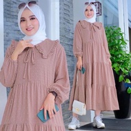 SIIAP READYY!! Midi Dress ZULFA - Baju Gamis Wanita Midi Dress Muslim