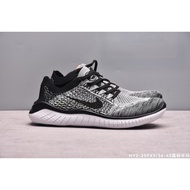 Discount Nike5368 Free Flyknit 5.0 Men Women Sports Running Walking Mesh Casual shoes grey