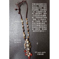 DZI agate pendant天眼玛瑙吊坠