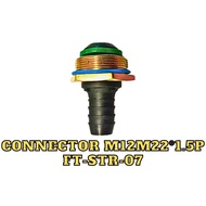 CONNECTOR M12 X M22*1.5P (STR) - FT-STR-07