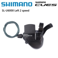 Shimano CUES U6000 Shifter 2s Left 10s 11s Right Side RAPIDFIRE PLUS 2x10speed 2x11speed SL-U6000 Fo