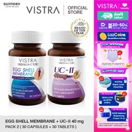 [เซ็ท ไขข้อ ข้อต่อ กระดูก ] VISTRA BON-ACTIV EGG SHELL MEMBRANE PLUS TURMERIC EXTRACT (BOT-30CAPS) +