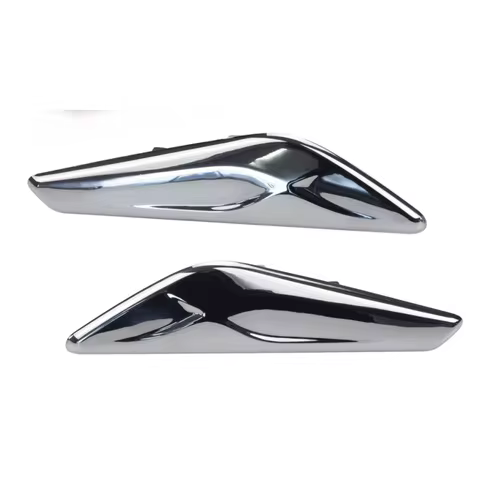 Front Fender Chrome Finisher For BMW X3 F25 X4 F26 2013 - 2017 51117338569 51117338570