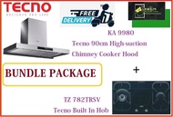 TECNO HOOD AND HOB FOR BUNDLE PACKAGE ( KA 9980 &amp; TZ 782TRSV ) / FREE EXPRESS DELIVERY