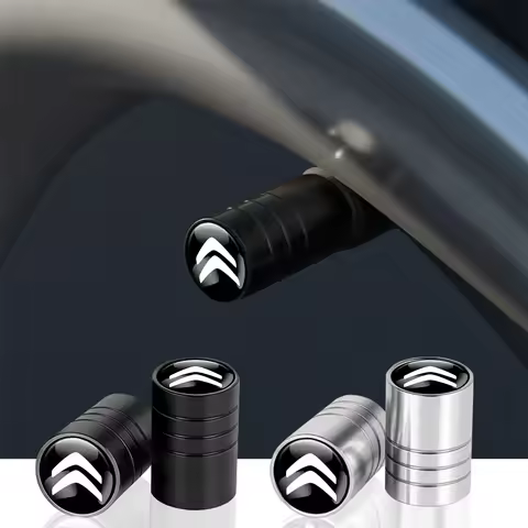 4Pcs Car Wheel Tire Valve Caps Protection Cover Auto Accessories For Citroen C1 C2 C3 C4 C4L C5 C6 C
