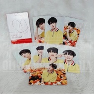Photocard Jimin BTS Love Yourself Passport Cream Mini Photocard BTS Passport Jimin Cream