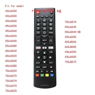 replace   AKB75095303 New Remote Control for 32LJ550D, 32LJ550D.AAU 32LJ610D 43LJ550T 43LJ550T AAU 4