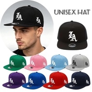 "LA" Letters Print Snapback Cap-Adjustable,Funky Street Hip-Hop Style Baseball Hat