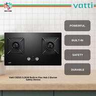 Vatti C822G 5.2KW Built-in Flex Hob 2 Burner Safety Device - C822G