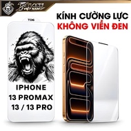 [T06] Tempered GLASS for iPhone 13 Promax, iPhone 13 Pro, iPhone 13. no black border - T GLASS