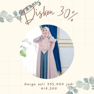 gamis sarimbit Zulaikha Yusuf by Aden hijab