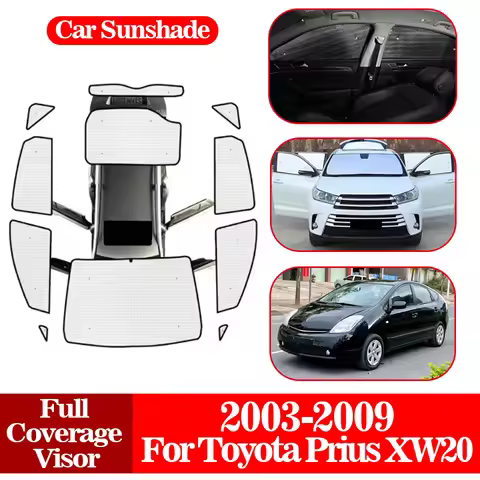 For Toyota Prius 20 XW20 2003~2009 Car Sunshade Visor Sun Visor UV Protect Reflector Full Coverage W