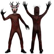 Children 99 Night Forest Deer cos Costume Halloween Bambi 99 Night Deer Monster Horror Game Costume