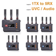 4K HDMI Wireless Audio Video Transmission Extender 450M Transmitter Receiver for Camera Live Streami
