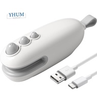 Mini Bag Sealer, Rechargeable Bag Sealer, Handheld Heat Sealer Machine with Magnetic, Portable Bag S