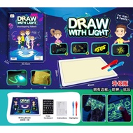 F Toy Drawing pad drawing with light