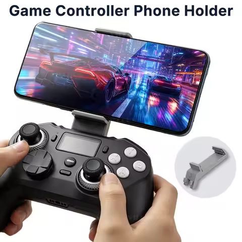 Universal Game Controller Phone Holder Adjustable Mobile Mount Bracket for G6 G6S G8 Z03 Z04 Gamepad
