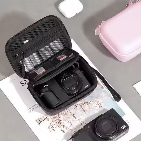 Hard Shell Digital Camera Case for Canon G7X Mark III Mark II, Sony Cybershot, PowerShot SX740, Rico