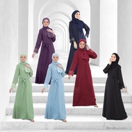 Abaya Jubah Plain Jubah Lace Women Plus Size Long Dress Maxi Dress Muslimah Abaya Muslimah Jubah Baju Muslimah Wanita