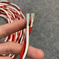 Japanese Military speaker wire with fine copper core, fireproof cover with 3.5mm core.