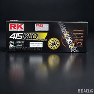 100% ORIGINAL RK CHAIN 415 O-RING ORING 132L GOLD CHAIN RANTAI