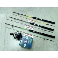 SET UDANG 4FT6 SET PANCING IKAN UDANG ROD + MESIN