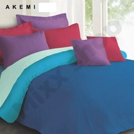 AKEMI Cotton Essentials Colour Home Divine 100% Cotton Fitted Sheet Set