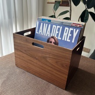 Vinyl Storage Box Vinyl Record Storage Box LP Record Storage Box12Inch LP Wooden Vinyl Record Storag