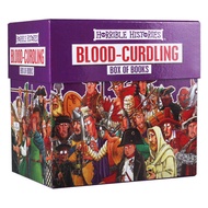 20 BOOKS Horrible Histories Blood Curdling Box Of Books Collection Original English Reading Children's Books Libros Livros