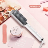 Electric Hair Brushes Straightener Smoothing Brush Hot Heating Heat Comb Iron Plank Straightening Curler Styling Tool Styler LindaF.